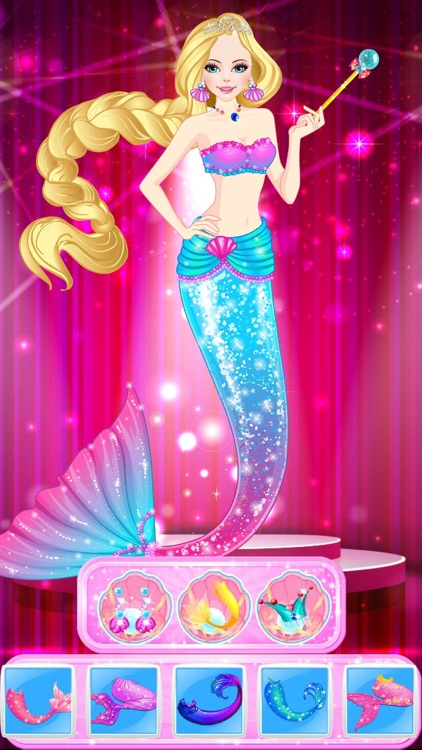 Magic Mermaid – Funny Beauty Salon Spa Game screenshot-4