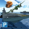 3D WWII Carrier Parking - Real Warship Park & Drive Simulator Boat Game Pro
