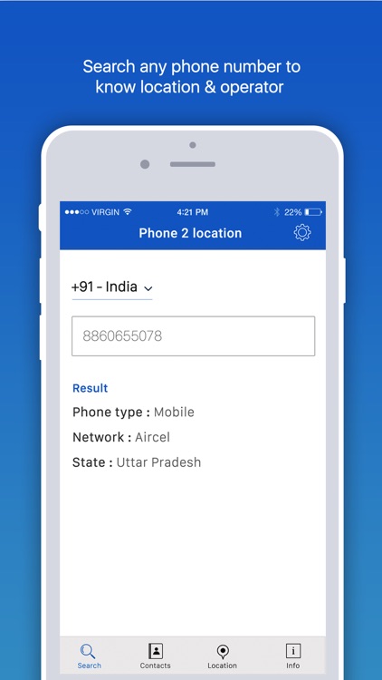 Mobile Phone Number Locations