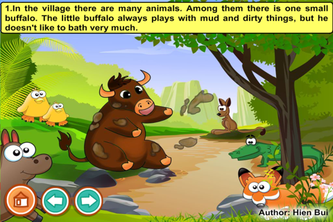 A dirty buffalo (Story and games for kids) screenshot 4