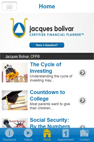 Jacques Bolivar, CFP® screenshot 2