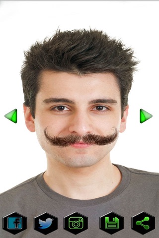 Mustache and Beard Salon – Virtual Barber Shop Photo Editor with Cool Camera Stickers Free screenshot 3