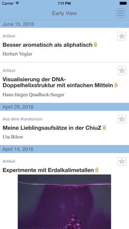 Chemie in unserer Zeit