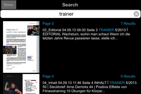 Trainer Magazin screenshot 3