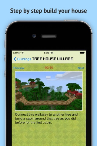 MineGuide Amazing Building Ideas - Free house and building guide for Minecraft Pocket Edition! screenshot 3