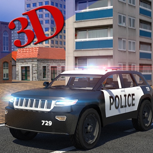 Police Suv Car Simulator 3d Icon