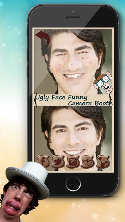 Ugly Face Funny Photo Montage Booth & Game - Uglify Yourself and Edit Pic.s with Sticker and Effect