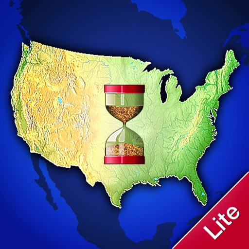 MapTastic USA Lite - Learn US States iOS App