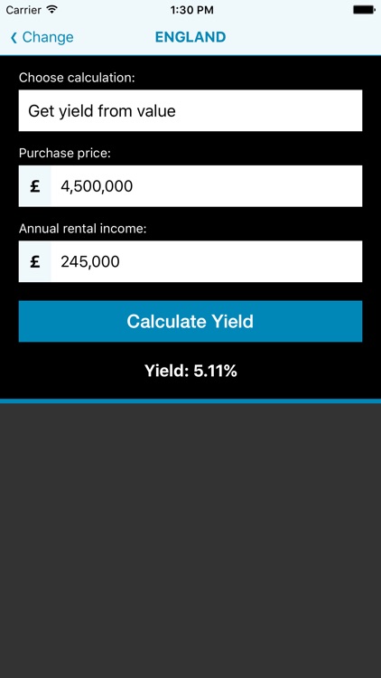 Rent Yield Calculator