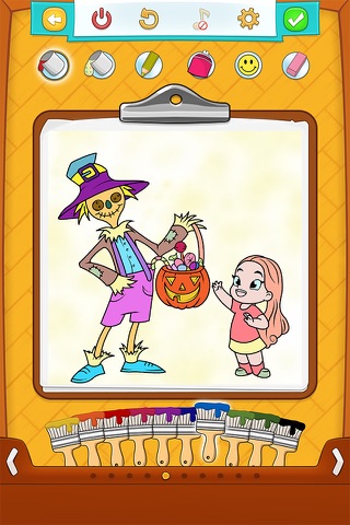 Halloween Coloring Sheets - náhled