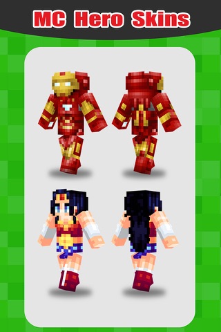 SuperHero Skins Pro - Export Skin for MineCraft Pocket Edition screenshot 3