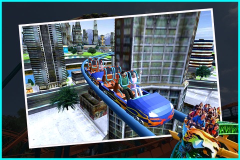 Crazy Roller Coaster Riding 3d screenshot 3