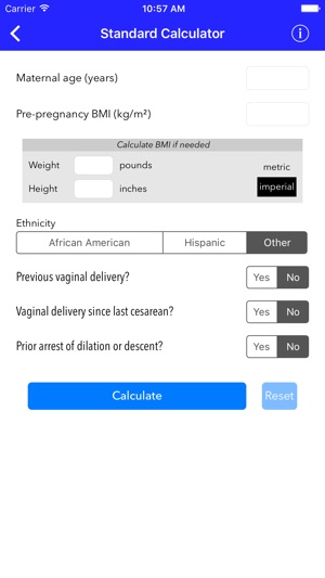 VBAC Calculator - Predict success rates for vaginal birth af(圖2)-速報App