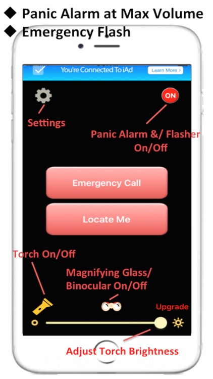 SafetyLight ( Safety Light ) - Personal Safety App