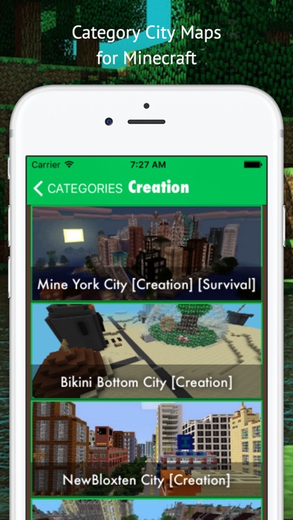 City Maps for Minecraft Pocket Edition - Minemaps Pro screenshot-3