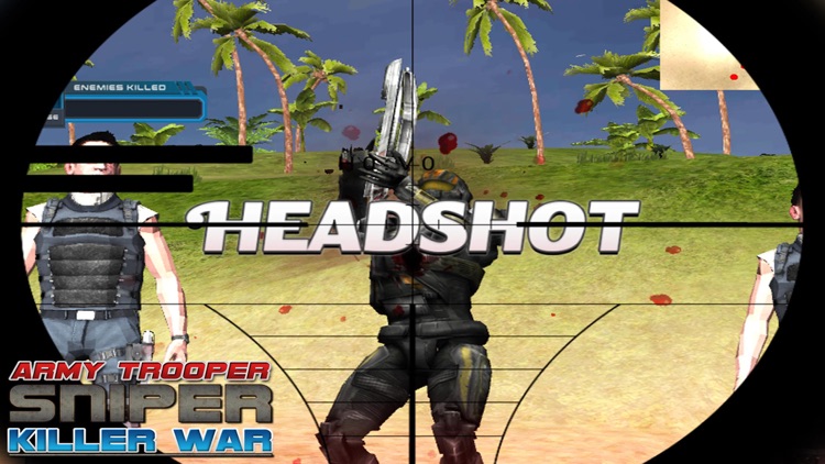 Army Trooper Sniper Killer War - Sniper Assassin First Person Shooter Game screenshot-3