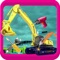 Icon Crane Repair Shop - Fix the construction vehicle in this mechanic game