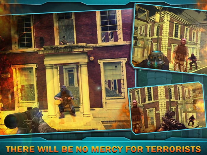 American Commando Counter Terrorist Squad In Civil War - 3d Sniper Assassination