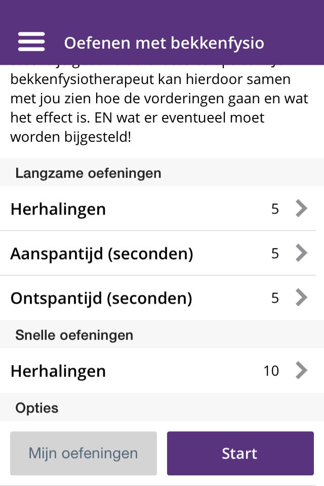 Bekkenbodem screenshot 2