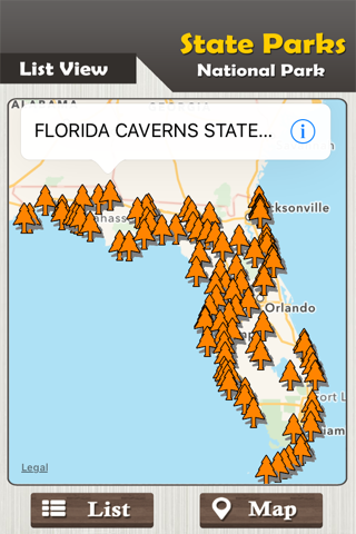 Florida State Parks & National Parks Guide screenshot 2