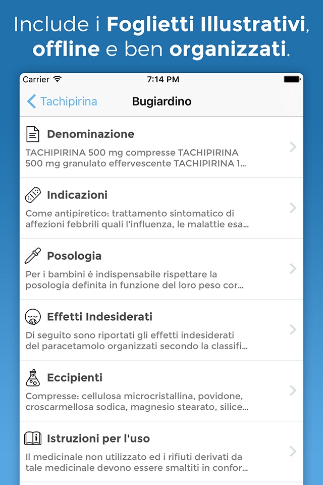 iProntuario Farmaci 2016 screenshot 4