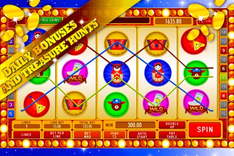 Lucky Folk Slots: Prove you are the best at Russian Dances and win special european rewards screenshot 3