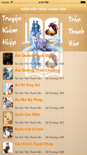 Truyện Kiếm Hiệp Trần Thanh Vân(圖1)-速報App