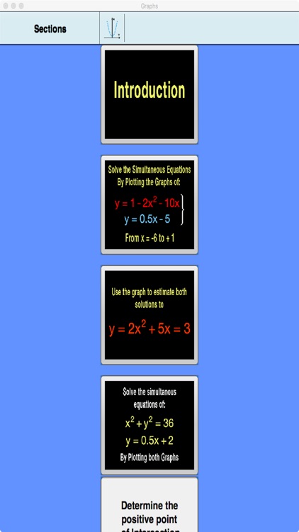GCSE Graphs (Edexcel and AQA)