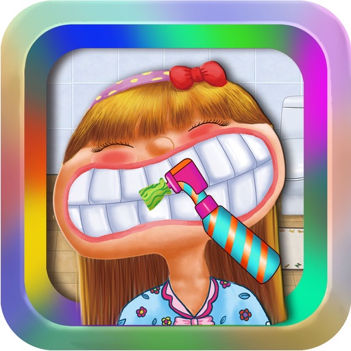 Cute Dentist @ Little Doctor Nose Office:Fun Baby Hair Salon and Spa Kids Teeth Games For Girl HD. Icon