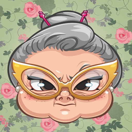 Grumpy Granny Icon