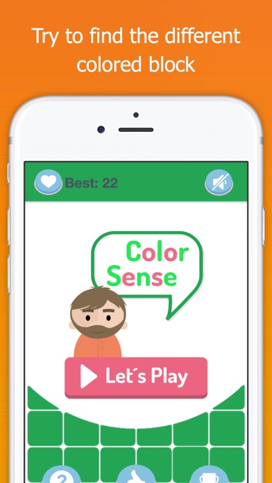 How to cancel & delete Color Sense - Eye Test, Check Your Vision, Kuku Kube Color Tiles from iphone & ipad 1