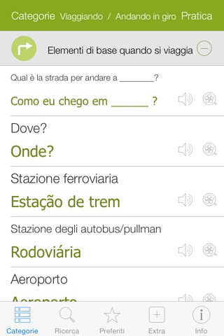Portuguese Video Dictionary - Learn and Speak with Video Phrasebook screenshot 2