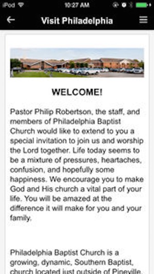 Philadelphia Baptist Church Pineville(圖2)-速報App