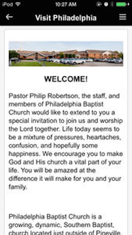 Philadelphia Baptist Church Pineville