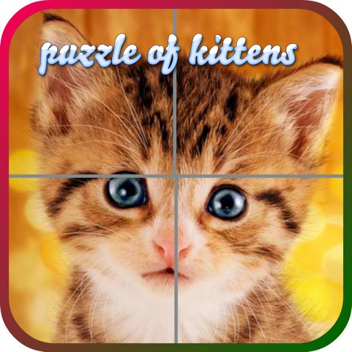 Puzzles of Kittens Free Icon