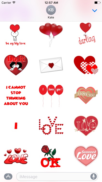 Romantic Stickers