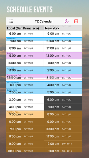 Timezone Calendar(圖2)-速報App