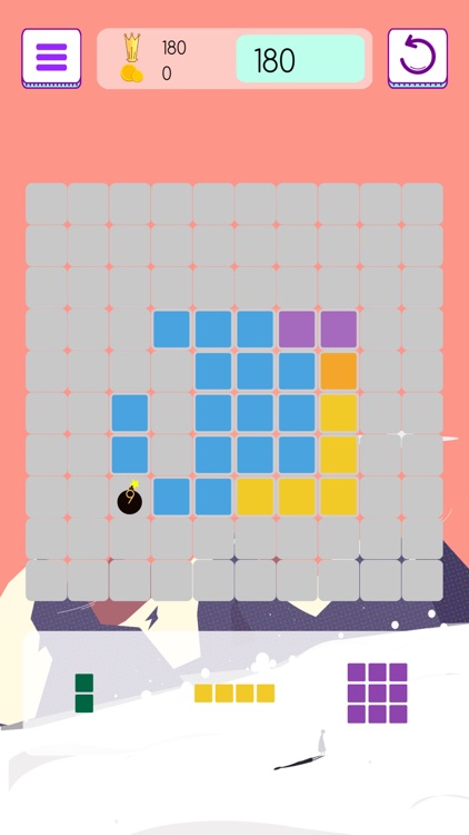 Gridblock - 10/10 Jigsaw Grid Block Logic Puzzle screenshot-3