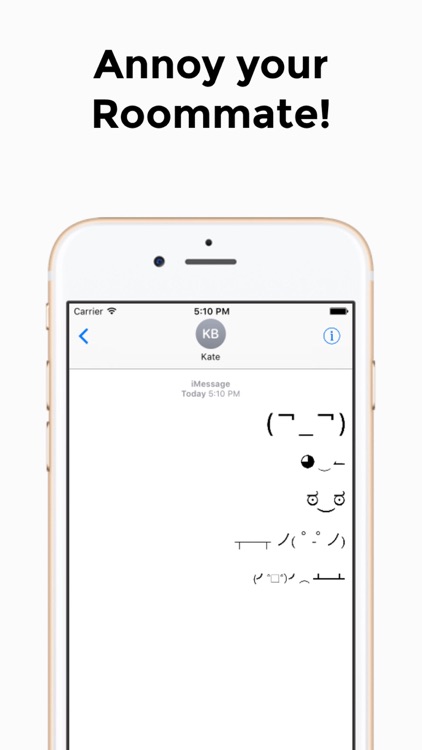 Unicode Faces screenshot-3