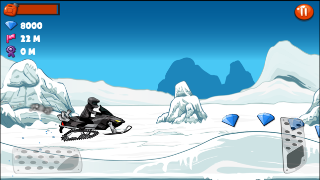 Snowmobile Stunt Racing Game(圖5)-速報App