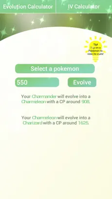 Imágen 1 Poké Toolkit - CP Evolution and IV Calculator For Pokemon Go iphone