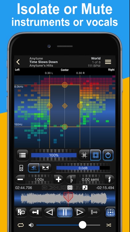 Anytune - Slow down music without changing pitch screenshot-4