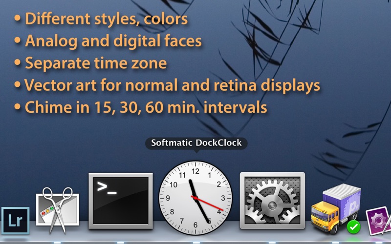 Dock Clock Screenshot
