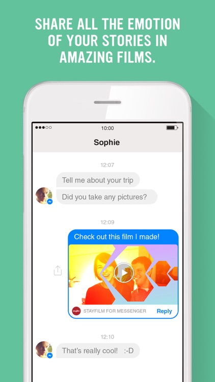 Stayfilm for Messenger screenshot-4