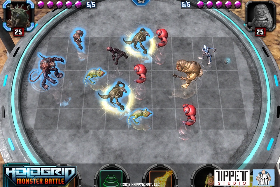 HoloGrid: Monster Battle screenshot 4