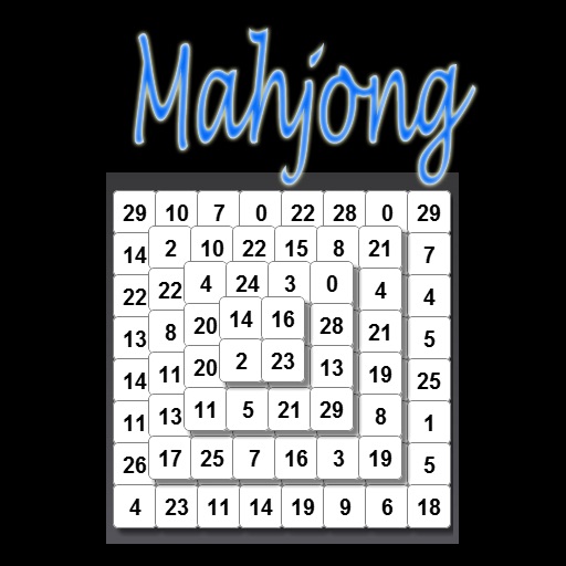 Mahjong Numbers Icon