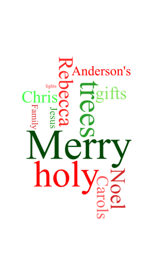 Christmas WordCloud Maker Free(圖3)-速報App