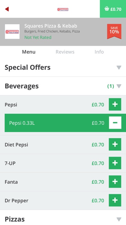 Squares Pizza & Kebab screenshot-3