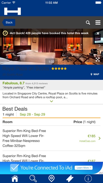 Honolulu Hotels + Compare and Booking Hotel for Tonight with map and travel tour screenshot-3