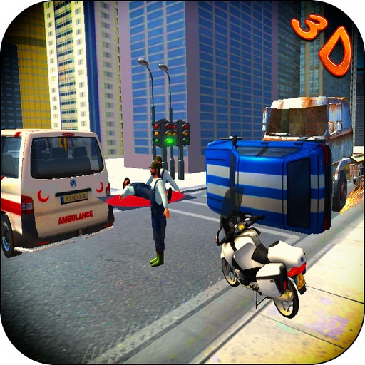 3D ambulance sims - 市医救护人员 iOS App